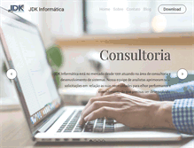 Tablet Screenshot of jdk.com.br
