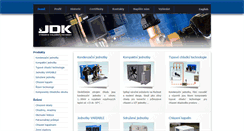 Desktop Screenshot of jdk.cz