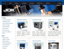 Tablet Screenshot of jdk.cz